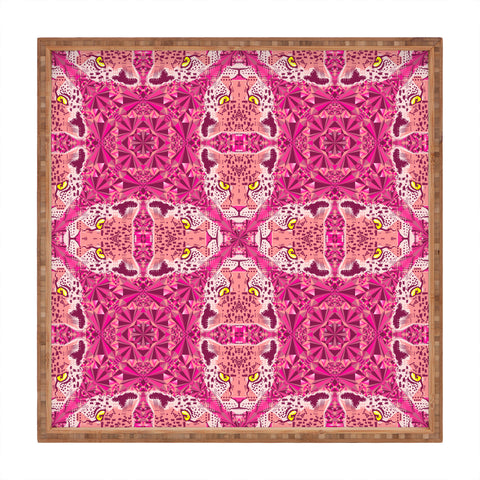 Chobopop Pink Panther Pattern Square Tray