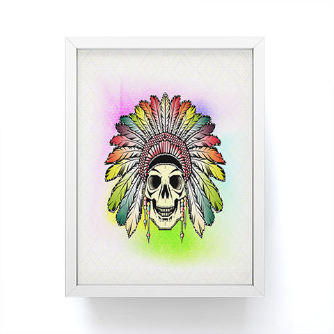 Chobopop Rainbow Warrior Framed Mini Art Print
