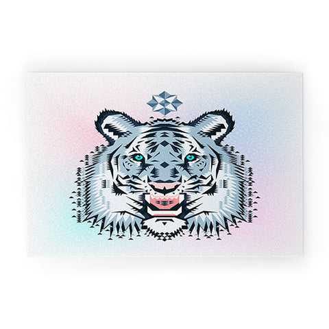 Chobopop Snow Tiger Welcome Mat