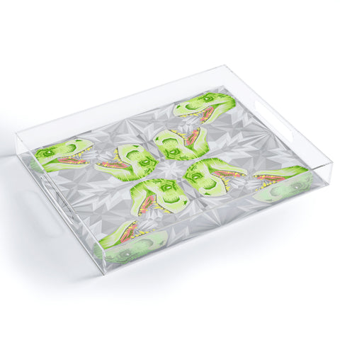Chobopop Trex Ice Pattern Acrylic Tray