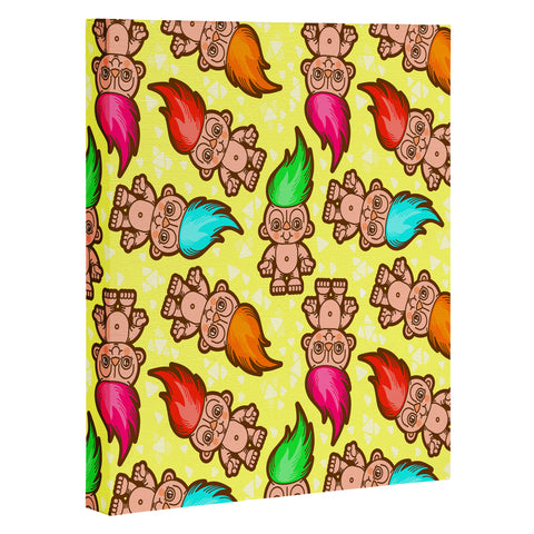 Chobopop Troll Pattern Art Canvas