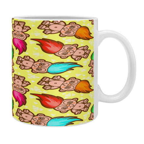 Chobopop Troll Pattern Coffee Mug