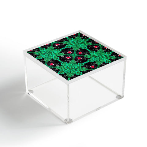 Chobopop Tropical Gothic Pattern Acrylic Box