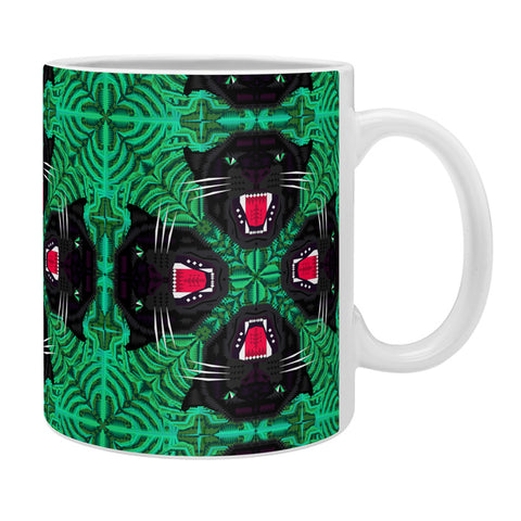 Chobopop Tropical Gothic Pattern Coffee Mug