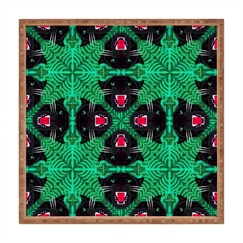 Chobopop Tropical Gothic Pattern Square Tray