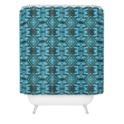 Chobopop Woven Rug No 2 Shower Curtain