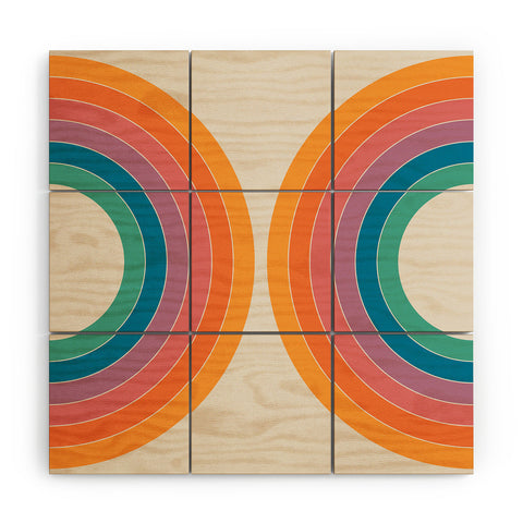 Circa78Designs Boca Sonar Wood Wall Mural