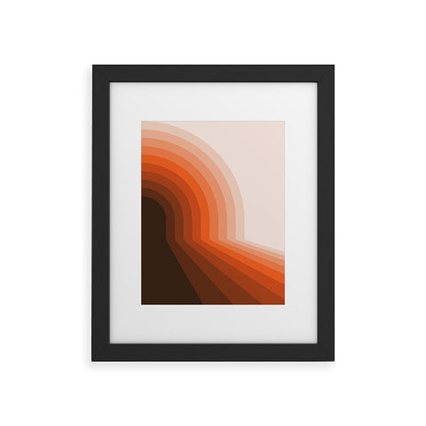 Circa78Designs Desert Dusk Halfbow Framed Art Print