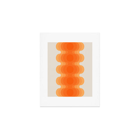 Circa78Designs Echoes Creamsicle Art Print