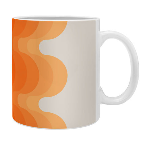 Circa78Designs Echoes Creamsicle Coffee Mug