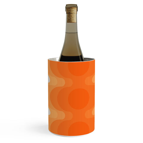 Circa78Designs Echoes Creamsicle Wine Chiller