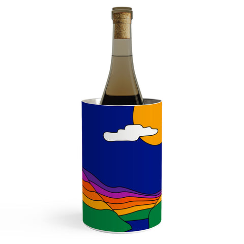 Circa78Designs Rainbow Ravine Wine Chiller