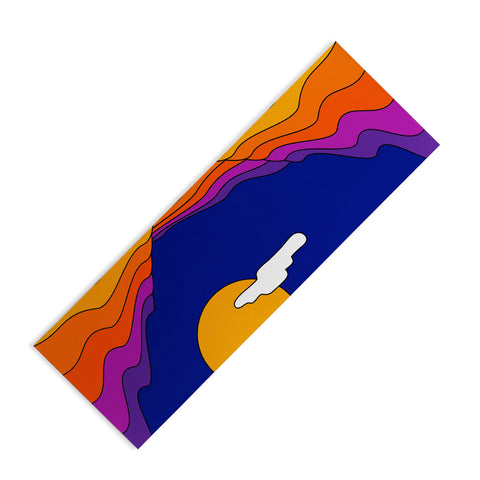 Circa78Designs Rainbow Ravine Yoga Mat