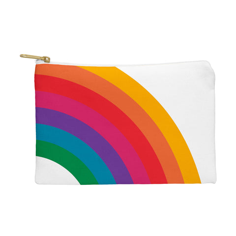 Circa78Designs Retro Bright Rainbow Right Side Pouch