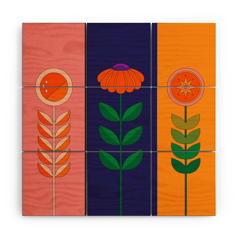 Circa78Designs Springtime Jackpot Wood Wall Mural