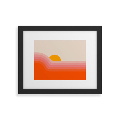 Circa78Designs Strawberry Dipper Framed Art Print