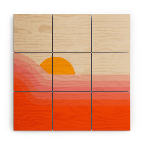 Circa78Designs Strawberry Dipper Wood Wall Mural