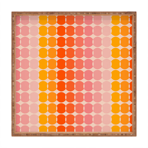 Circa78Designs Strawberry Dots Square Tray