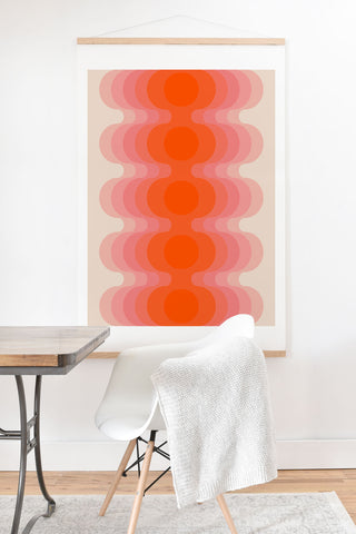 Circa78Designs Strawberry Echo Art Print And Hanger