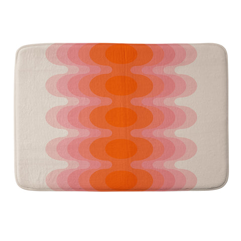 Circa78Designs Strawberry Echo Memory Foam Bath Mat