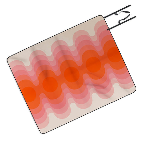 Circa78Designs Strawberry Echo Picnic Blanket