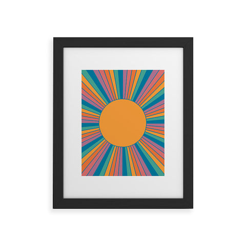 Circa78Designs Sunshine State Framed Art Print