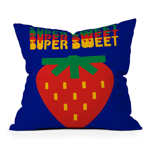 Circa78Designs Super Sweet Outdoor Throw Pillow