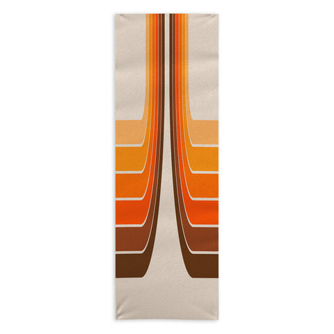 Circa78Designs Tan Tunnel Yoga Towel