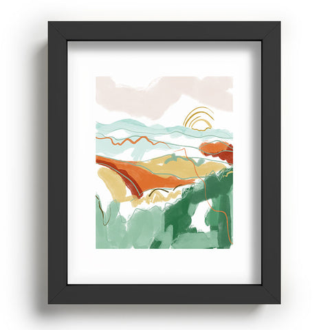Claire Kelsey Sunrise Appalachia Recessed Framing Rectangle