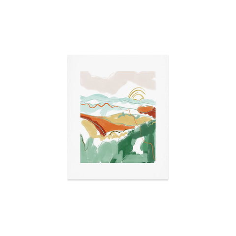 Claire Kelsey Sunrise Appalachia Art Print