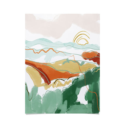 Claire Kelsey Sunrise Appalachia Poster