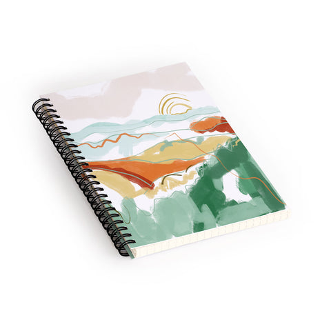 Claire Kelsey Sunrise Appalachia Spiral Notebook