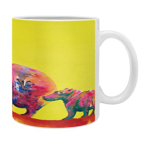 Clara Nilles Habanero Hippopotamus On Lemon Meringue Coffee Mug