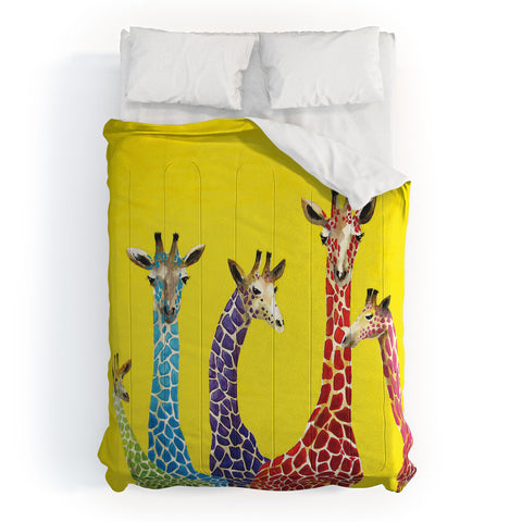 Clara Nilles Jellybean Giraffes Comforter