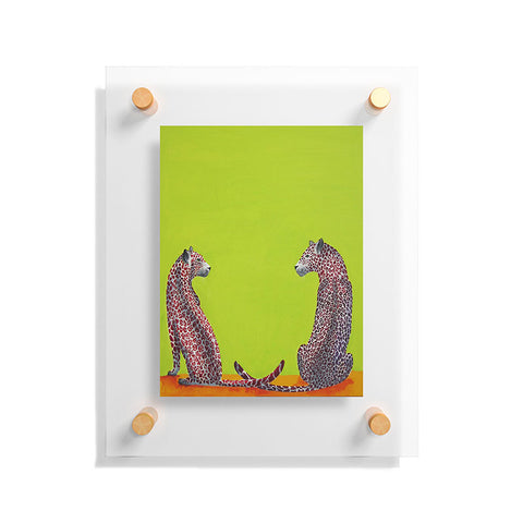 Clara Nilles Leopard Lovers Floating Acrylic Print