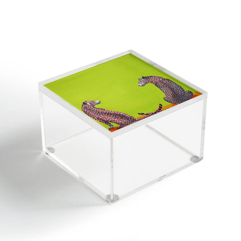 Clara Nilles Leopard Lovers Acrylic Box