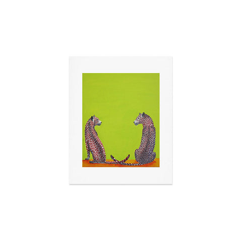 Clara Nilles Leopard Lovers Art Print