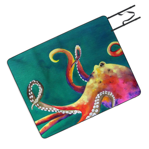 Clara Nilles Mardi Gras Octopus Picnic Blanket