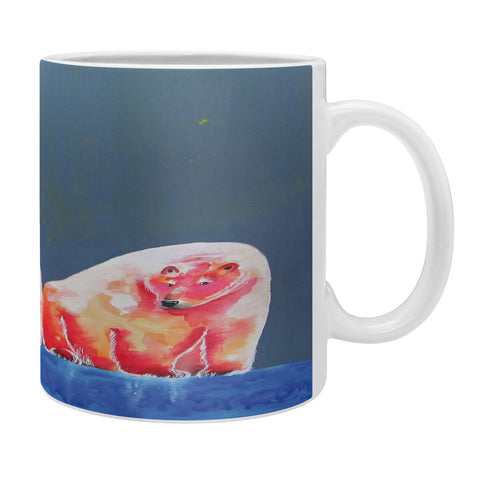 Clara Nilles Polarbear Blush Coffee Mug