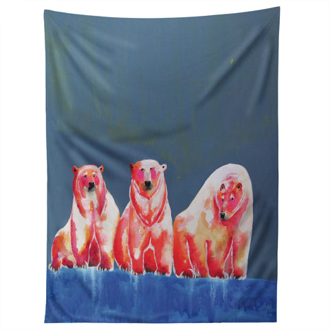 Clara Nilles Polarbear Blush Tapestry