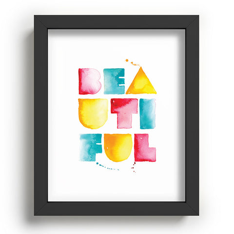 CMYKaren Beautiful Recessed Framing Rectangle