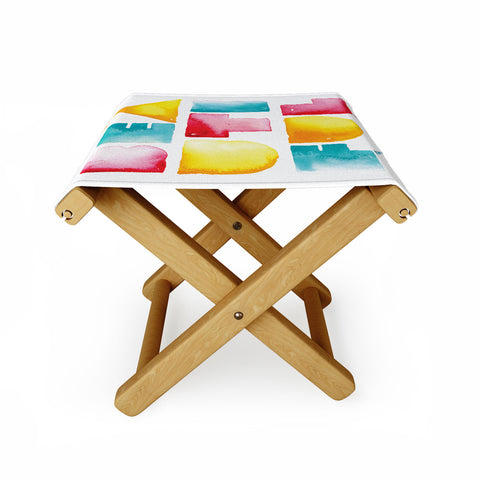 CMYKaren Beautiful Folding Stool
