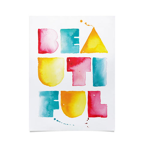 CMYKaren Beautiful Poster