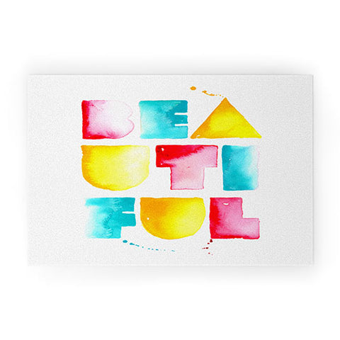 CMYKaren Beautiful Welcome Mat