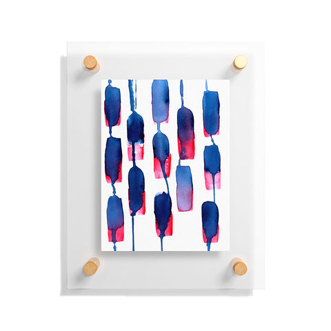 CMYKaren Color Run Floating Acrylic Print