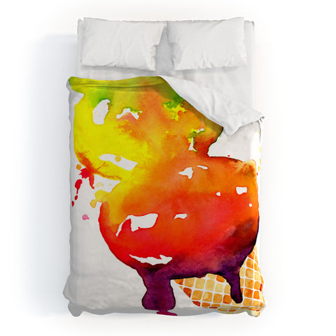 CMYKaren Ice Cream 1 Duvet Cover