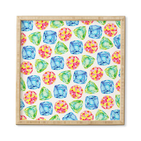 CMYKaren Jewels Framed Wall Art