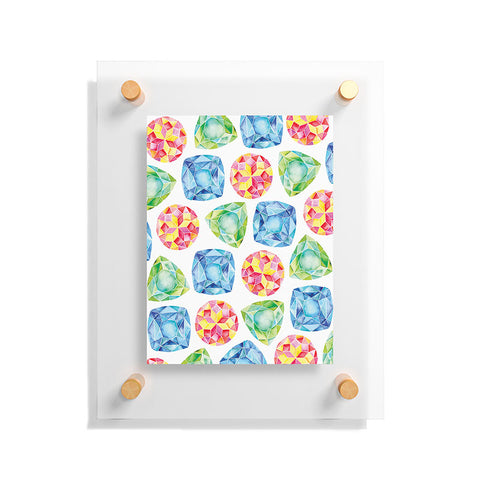 CMYKaren Jewels Floating Acrylic Print