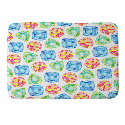 CMYKaren Jewels Memory Foam Bath Mat