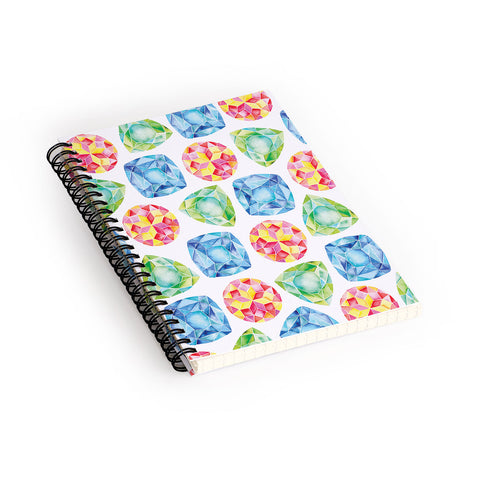 CMYKaren Jewels Spiral Notebook